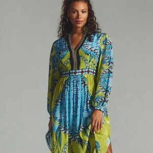 Bhanuni by Jyoti Patterned Maxi Dress - Anthropologie